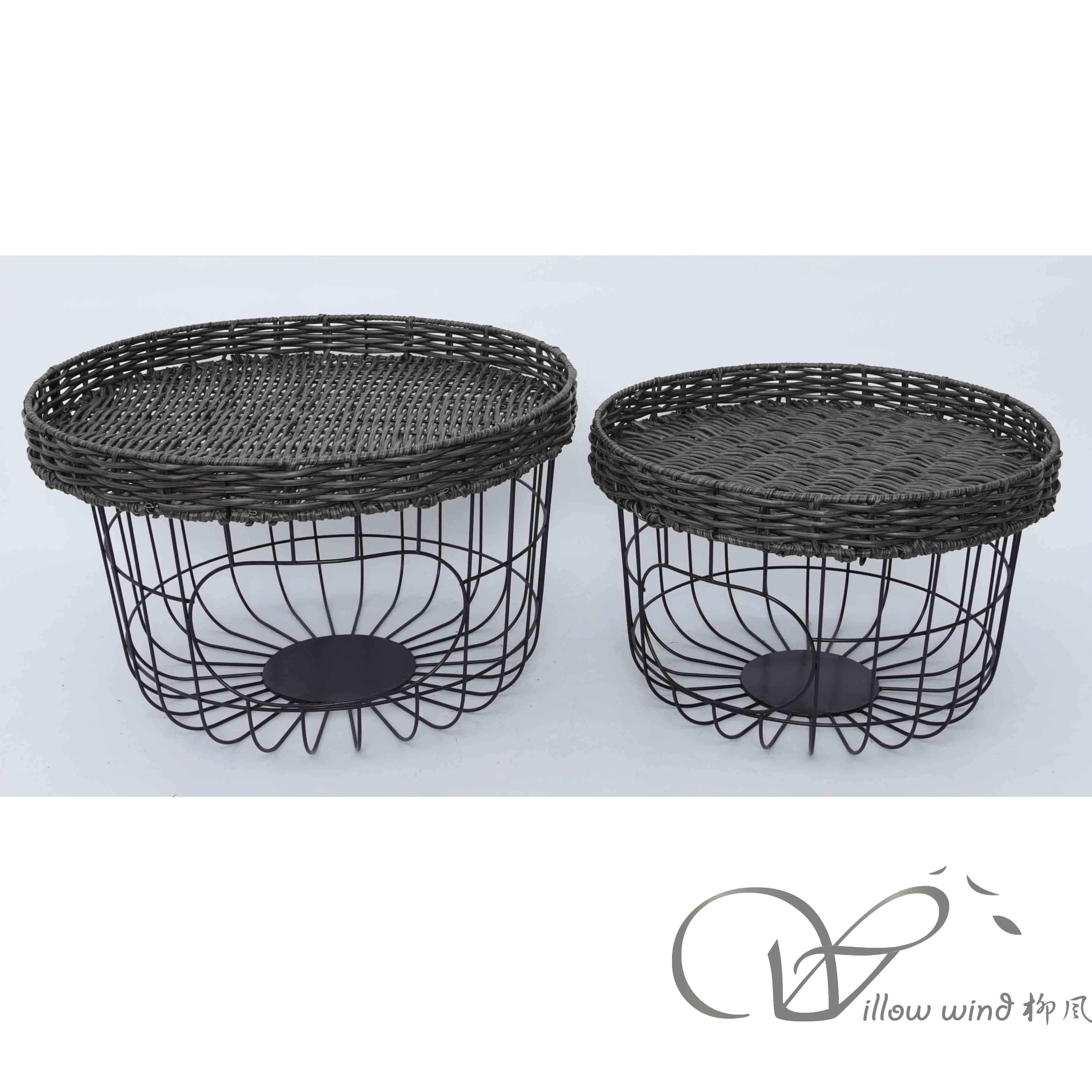 柳風(fēng)收納，客廳收納柳編筐