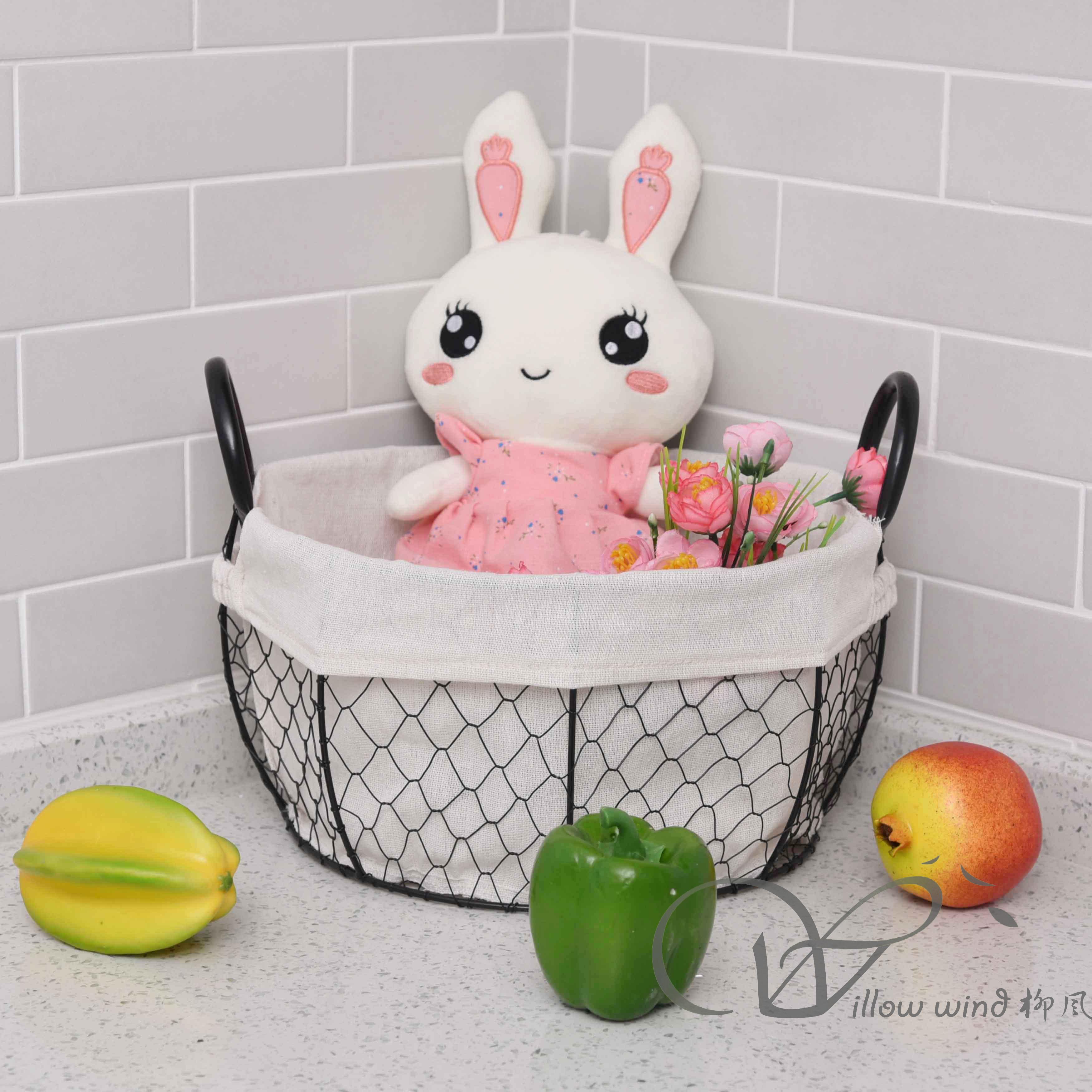 柳風(fēng)收納，客廳收納柳編筐