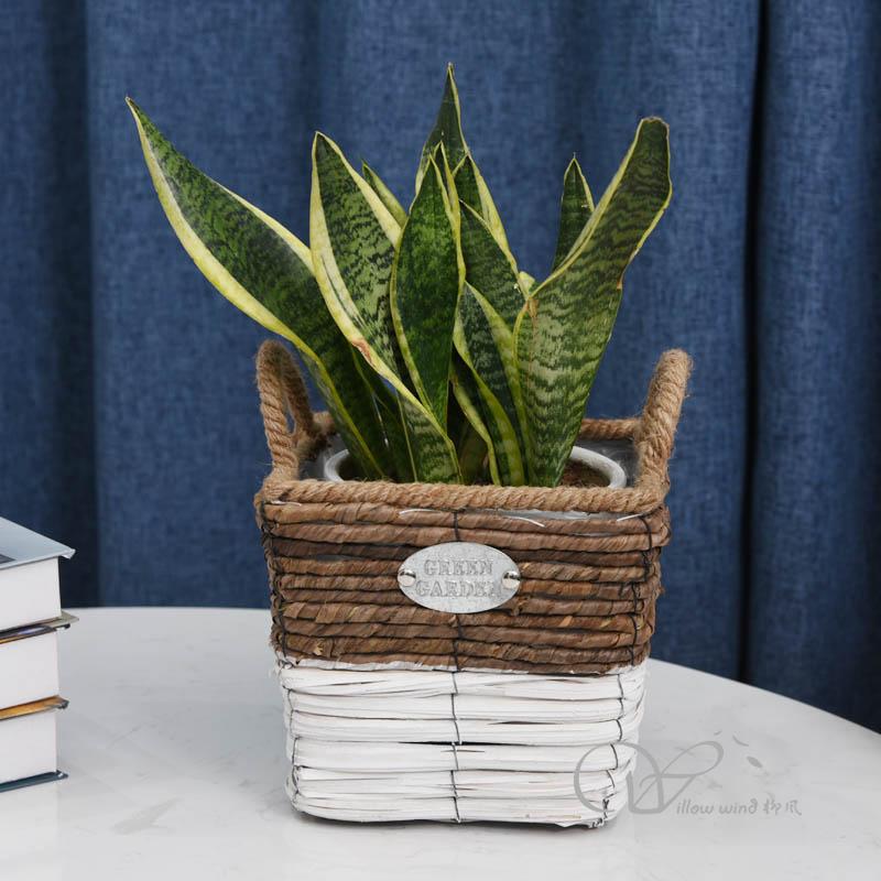 柳風(fēng)收納，客廳收納柳編筐