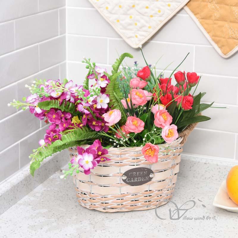 柳風(fēng)收納，客廳收納柳編筐