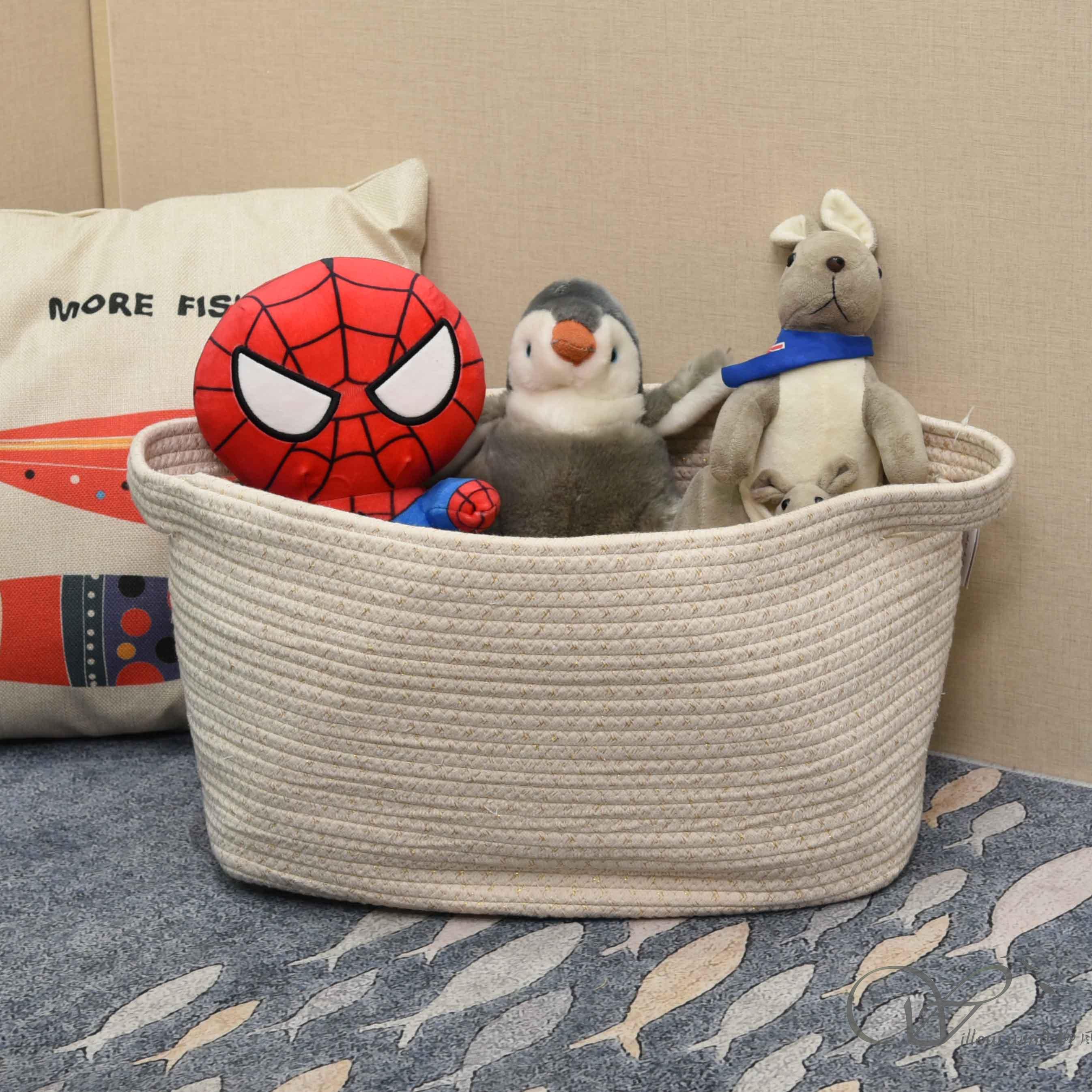 柳風(fēng)收納，客廳收納柳編筐