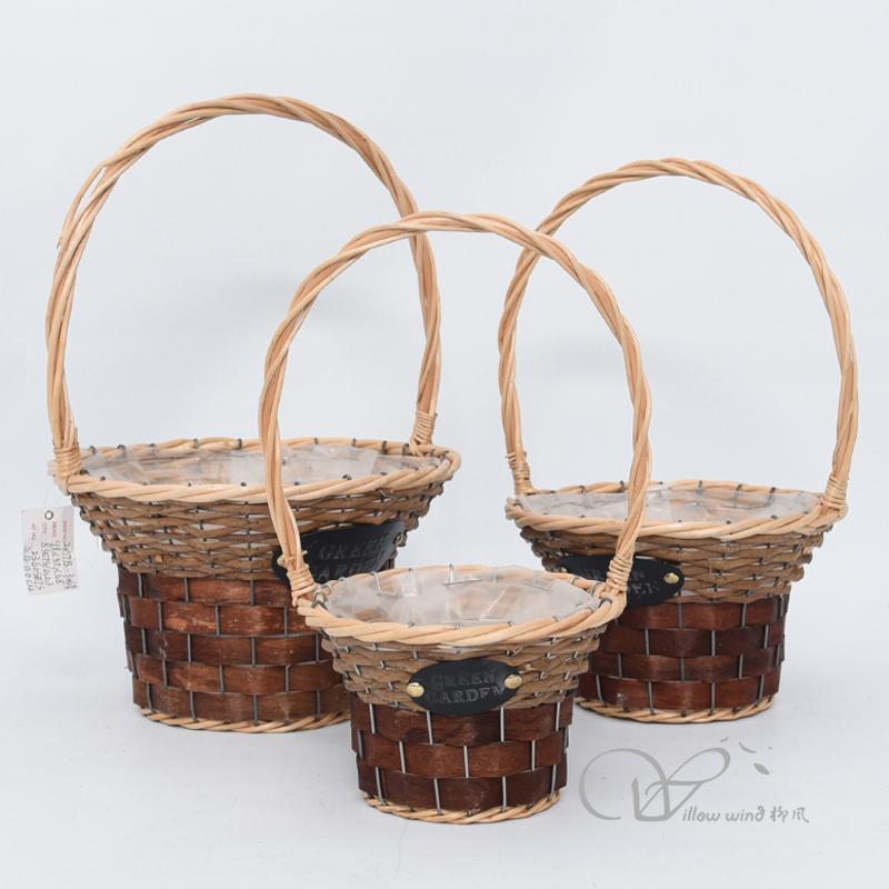 柳風(fēng)收納，客廳收納柳編筐