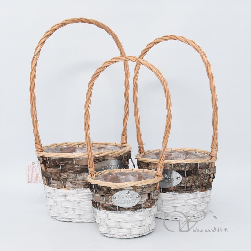 柳風(fēng)收納，客廳收納柳編筐