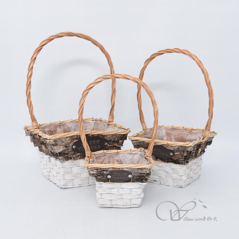 柳風(fēng)收納，客廳收納柳編筐