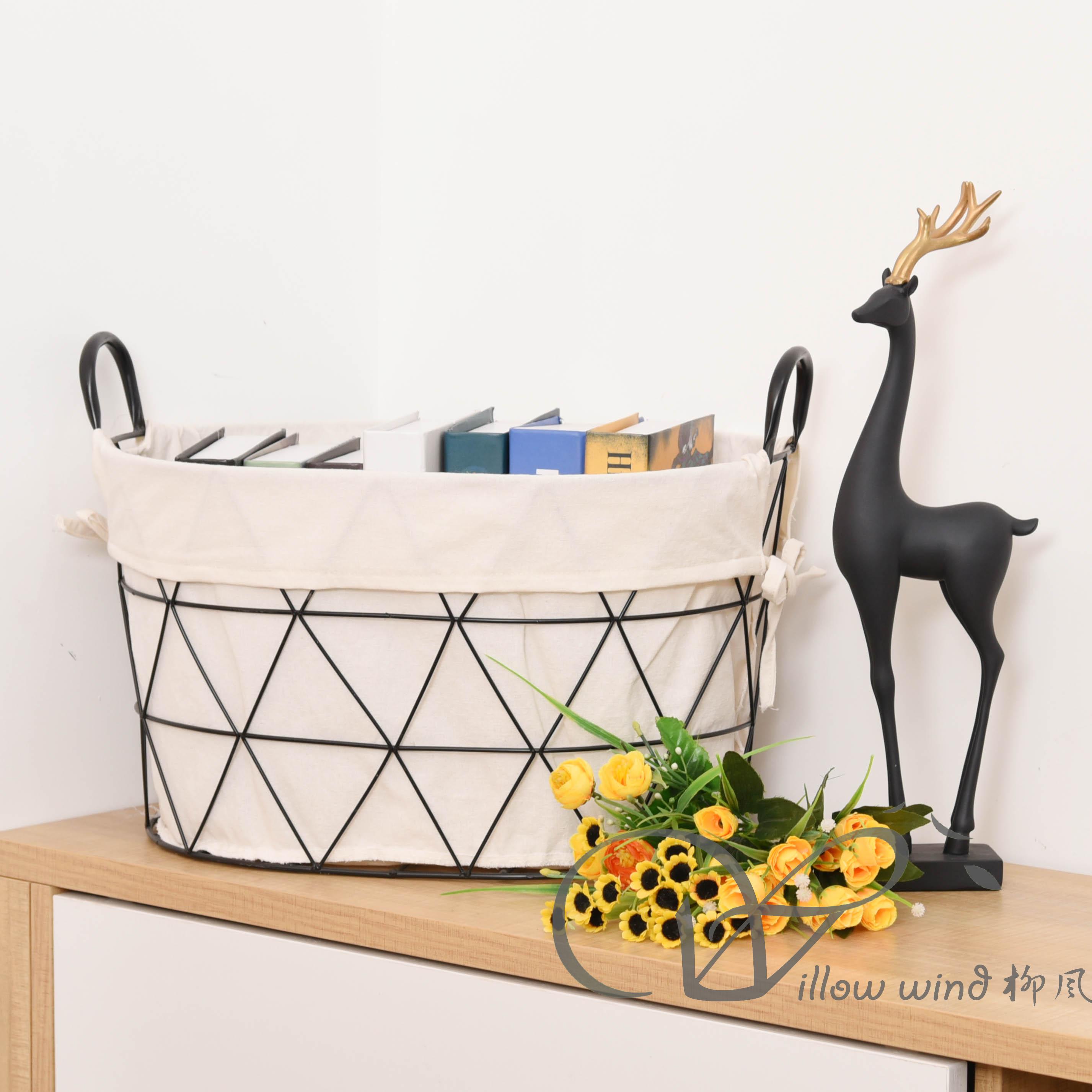 柳風(fēng)收納，客廳收納柳編筐