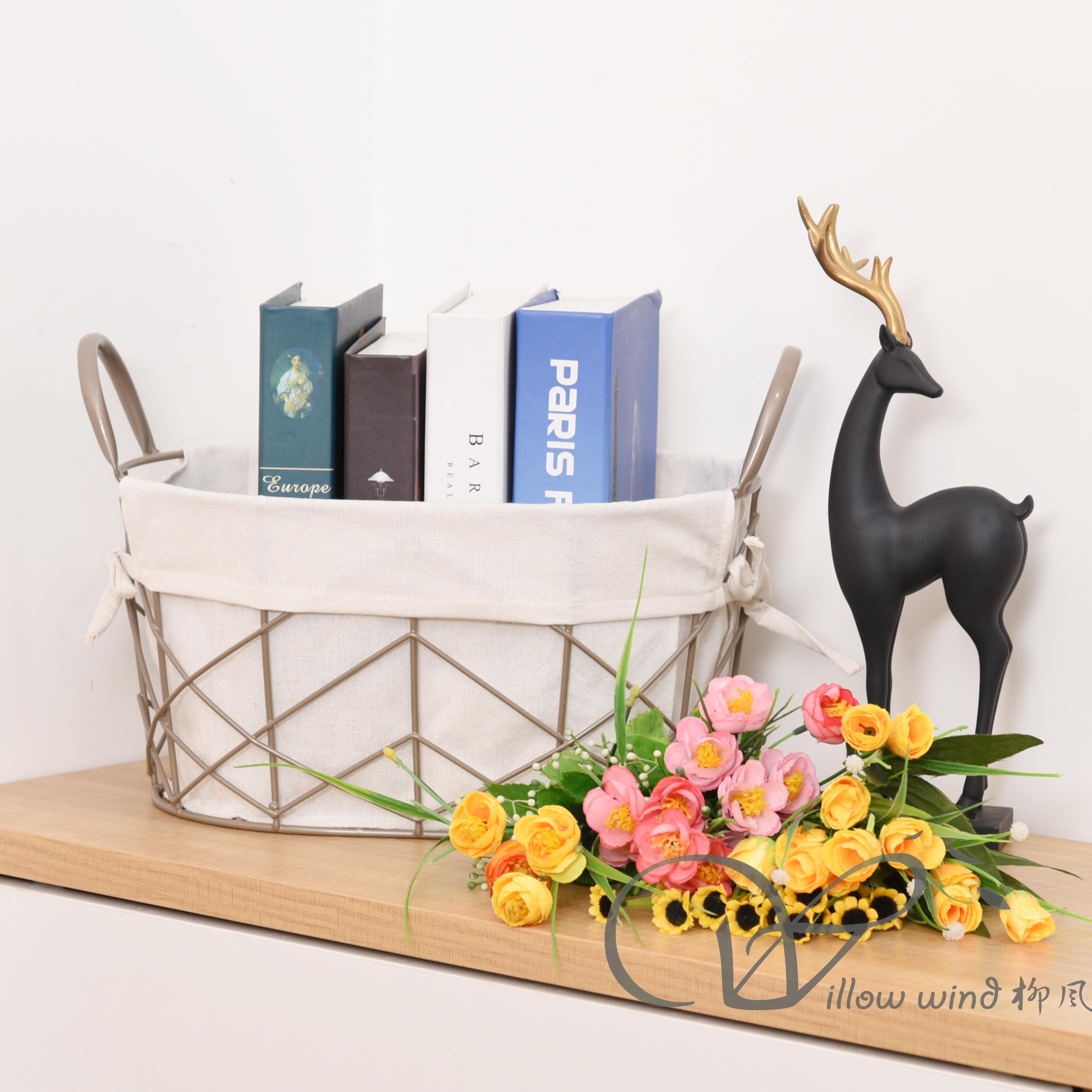 柳風(fēng)收納，客廳收納柳編筐