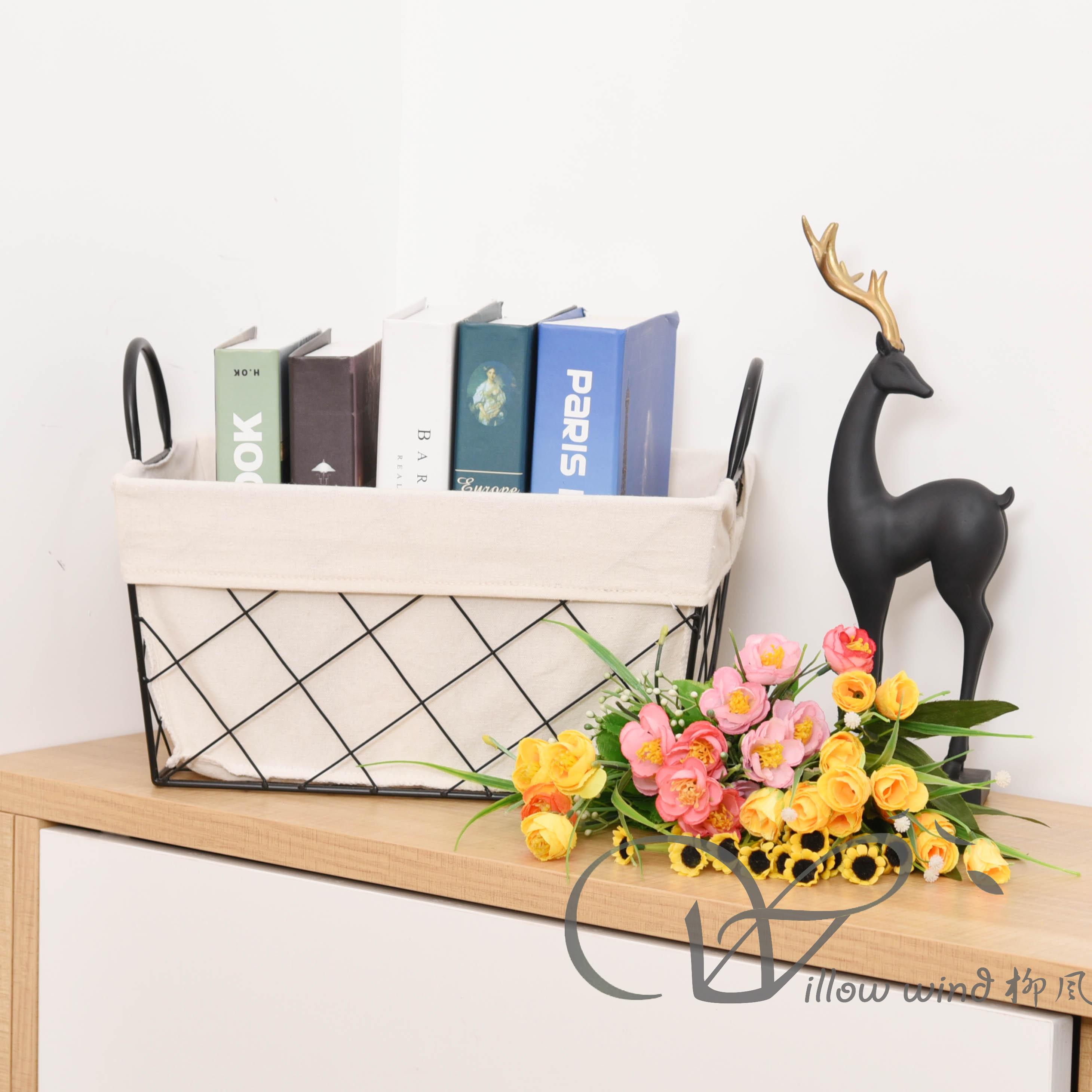 柳風(fēng)收納，客廳收納柳編筐