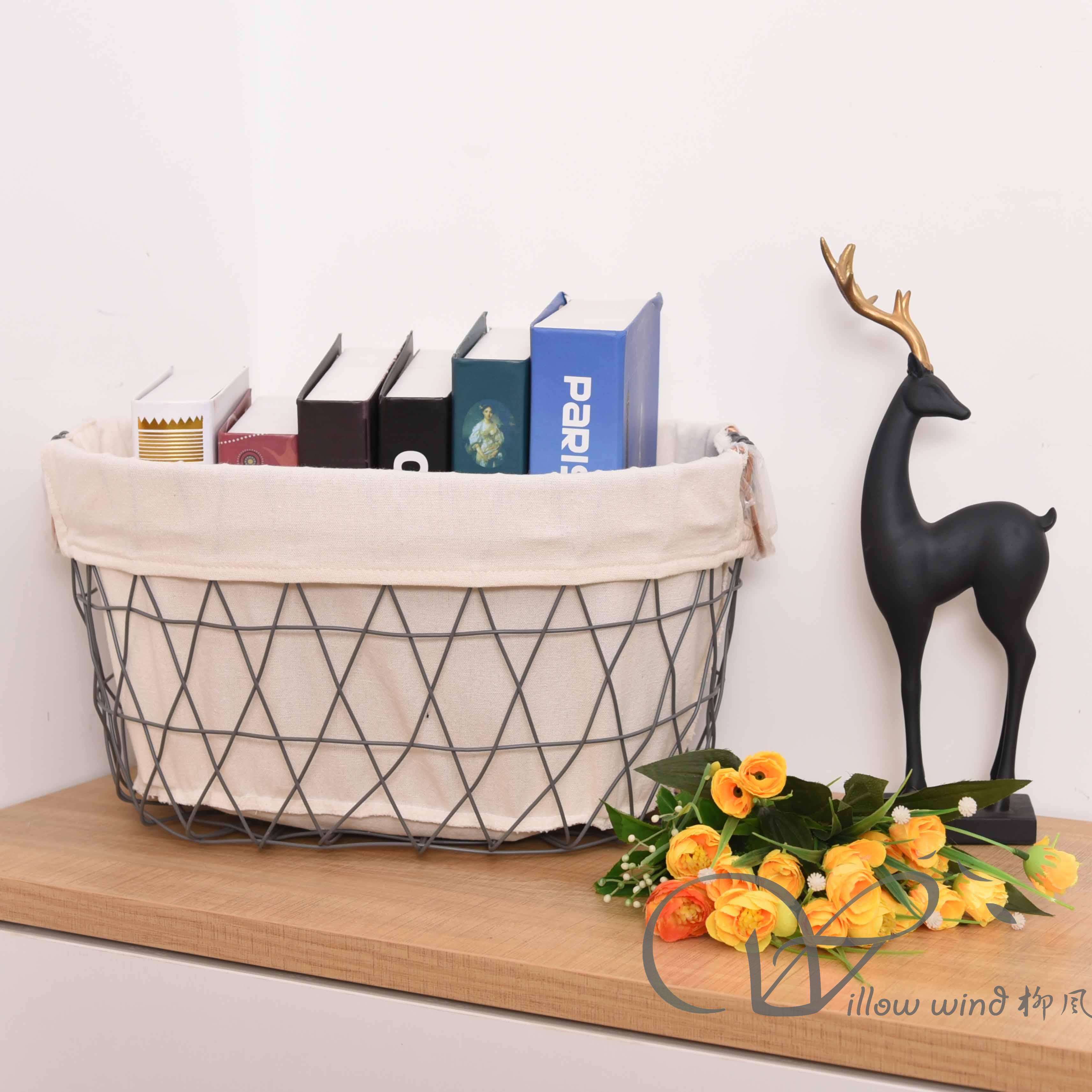 柳風(fēng)收納，客廳收納柳編筐