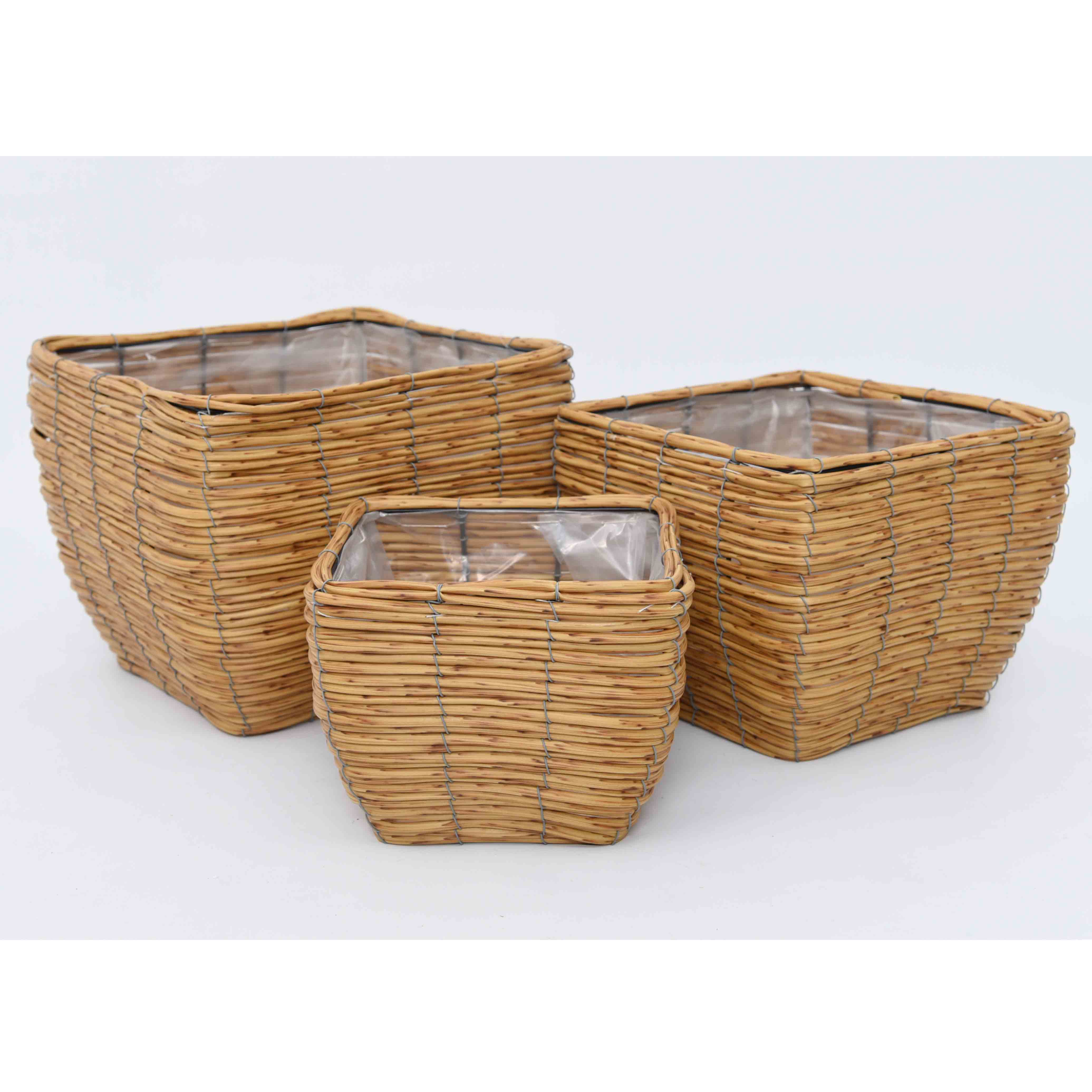 柳風(fēng)收納，客廳收納柳編筐