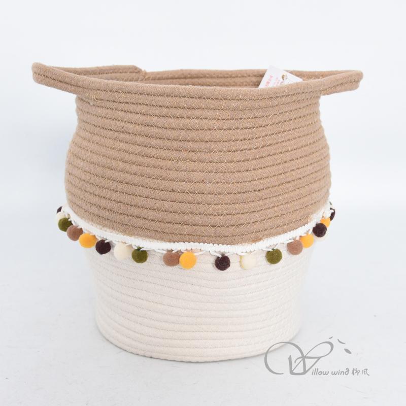 柳風收納，客廳收納柳編筐